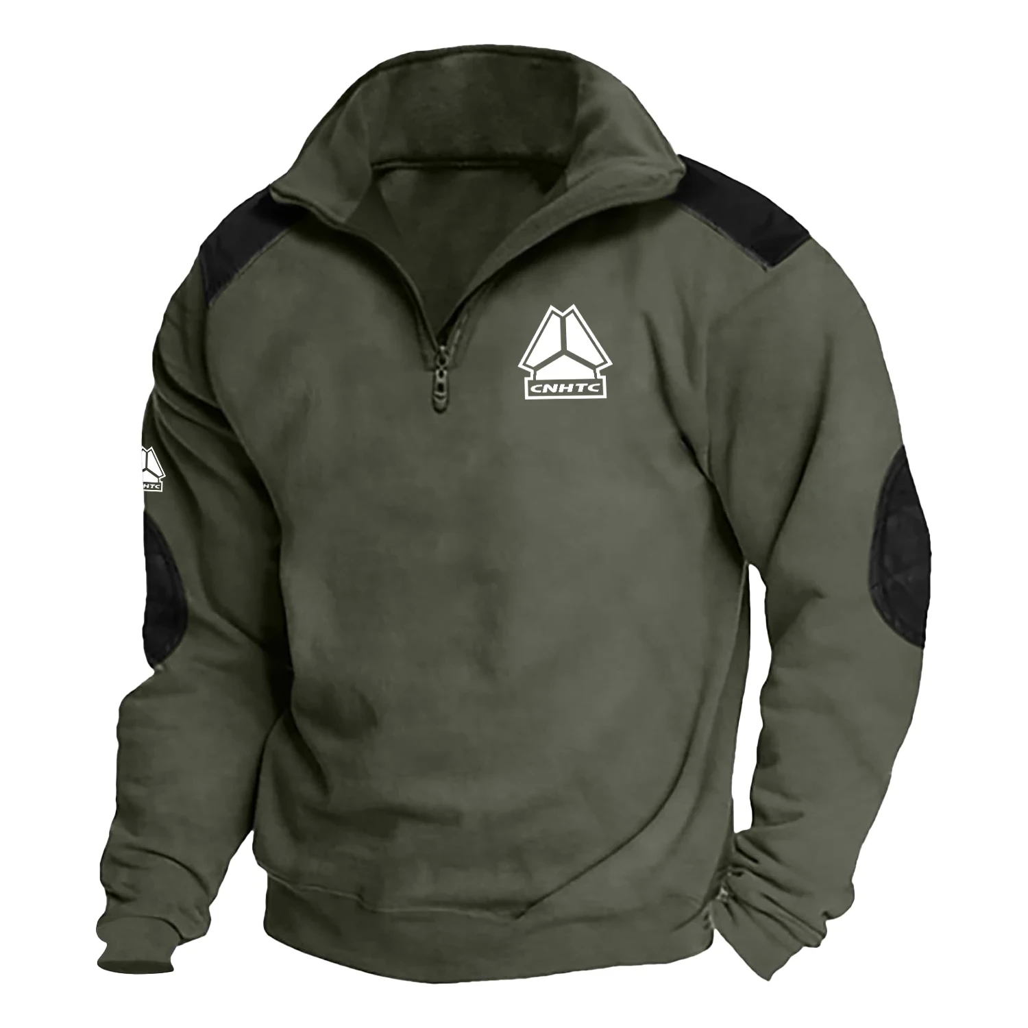 China National Heavy Duty Truck Group Exclusive Logo Tactical Quarter-Zip Sweatshirt OUEPSCS3012CNZ - China National Heavy Duty Truck Group Sweatshirt