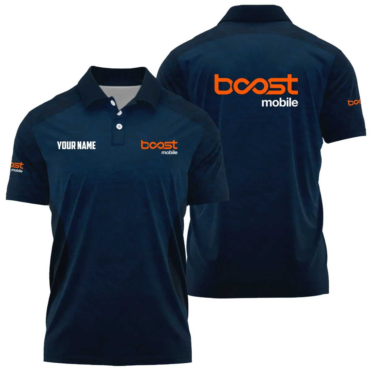 Boost Mobile Exclusive Logo Polo Shirt TOTTPLTS101201BMZ - Boost Mobile Polo Shirt