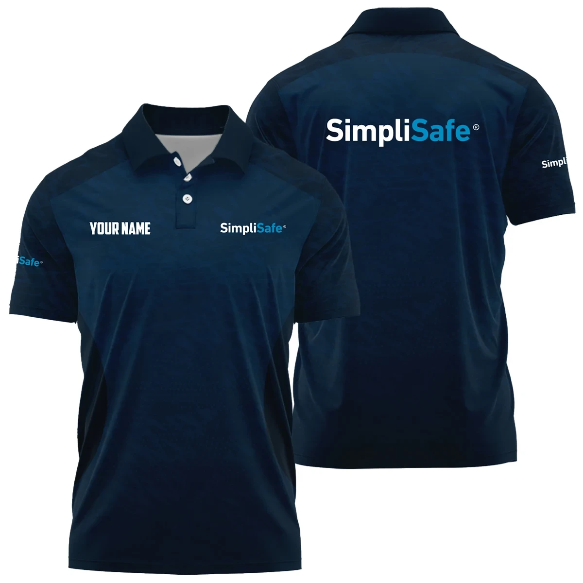 SimpliSafe Exclusive Logo Polo Shirt TOTTPLTS101201SSZ - SimpliSafe Polo Shirt