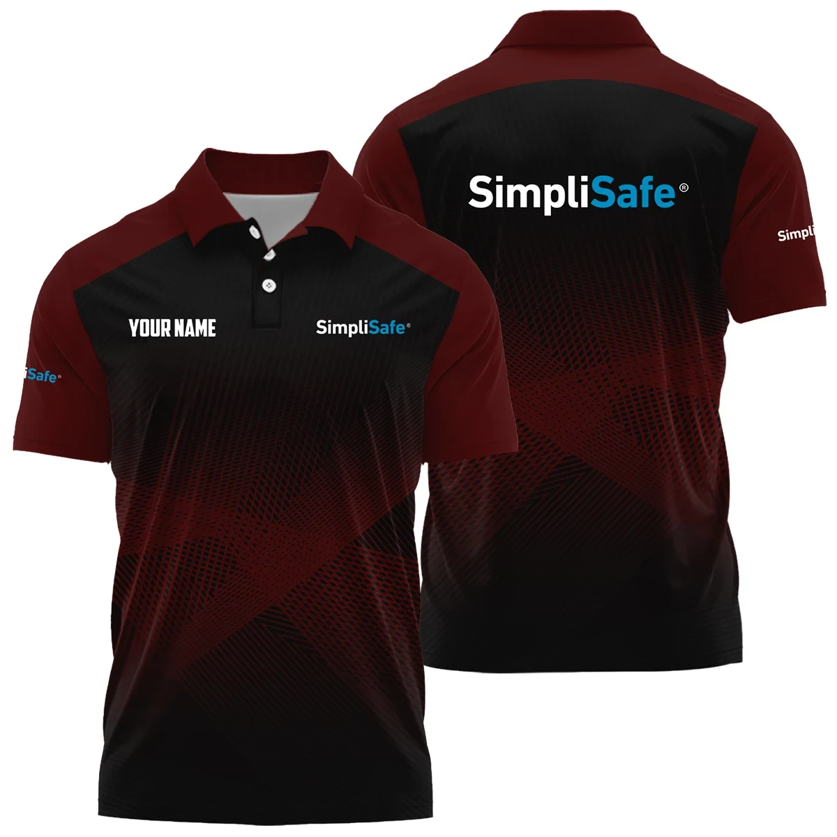 SimpliSafe Exclusive Logo Polo Shirt TOTTPLTS101202SSZ - SimpliSafe Polo Shirt