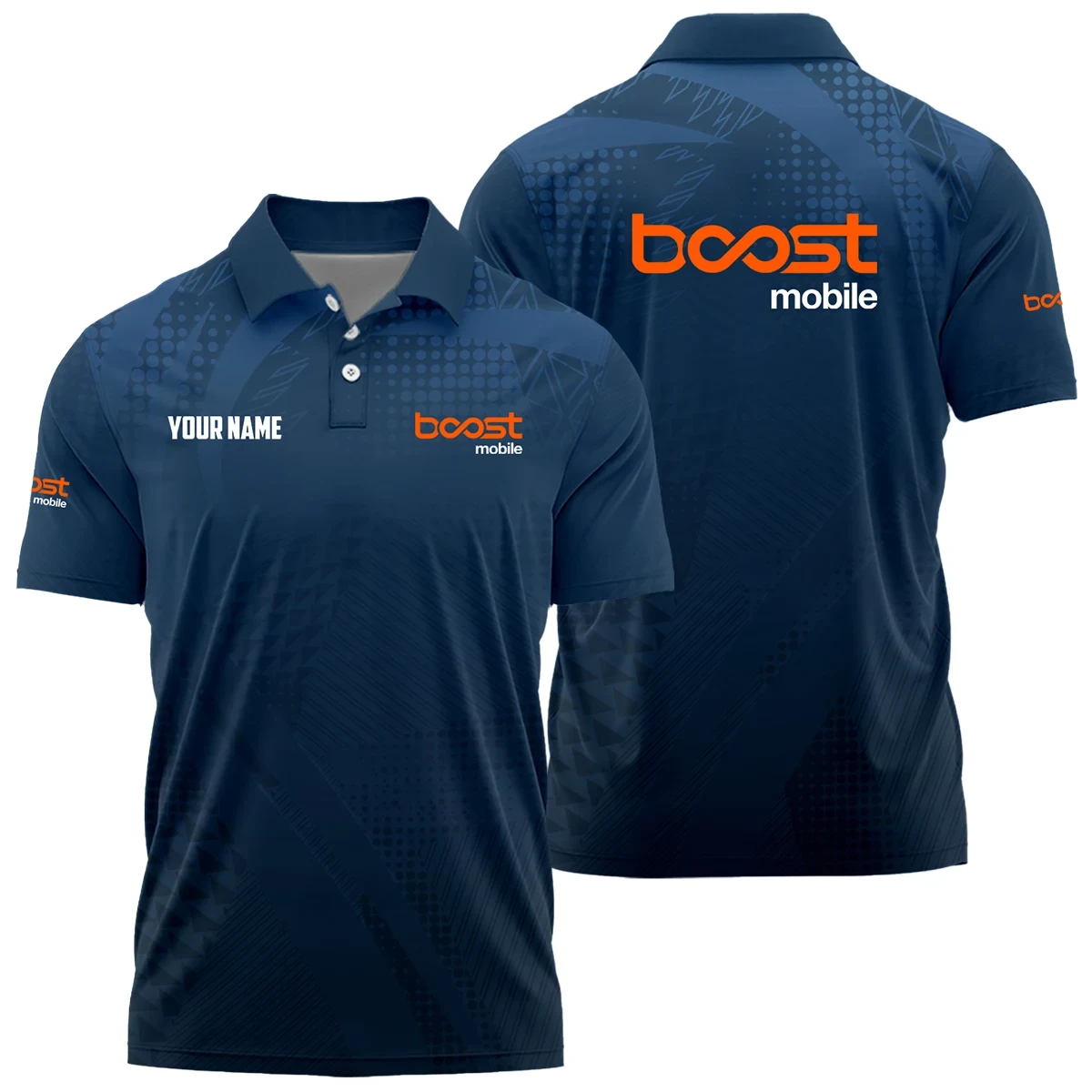 Boost Mobile Exclusive Logo Polo Shirt TOTTPLTS101207BMZ - Boost Mobile Polo Shirt