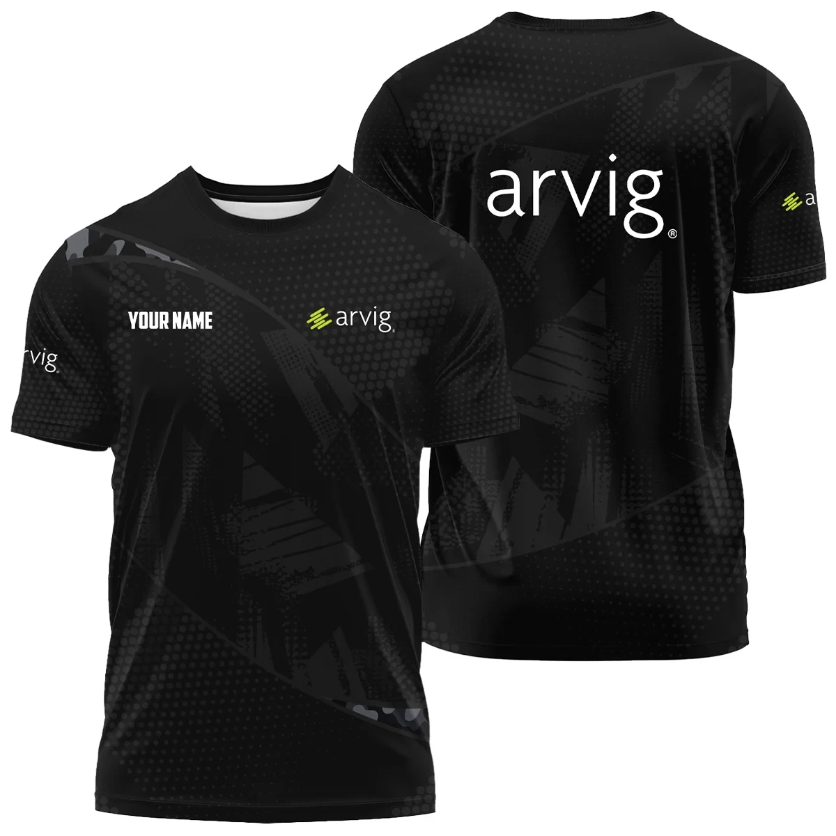 Arvig Exclusive Logo T-Shirt TOTTPLTS101212AVZ - Arvig T-Shirt