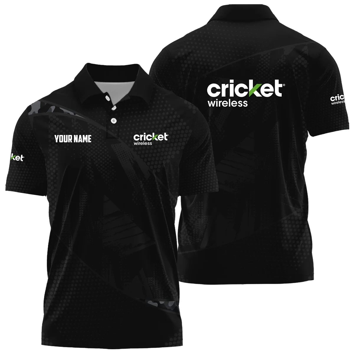 Cricket Wireless Exclusive Logo Polo Shirt TOTTPLTS101212CWZ - Cricket Wireless Polo Shirt