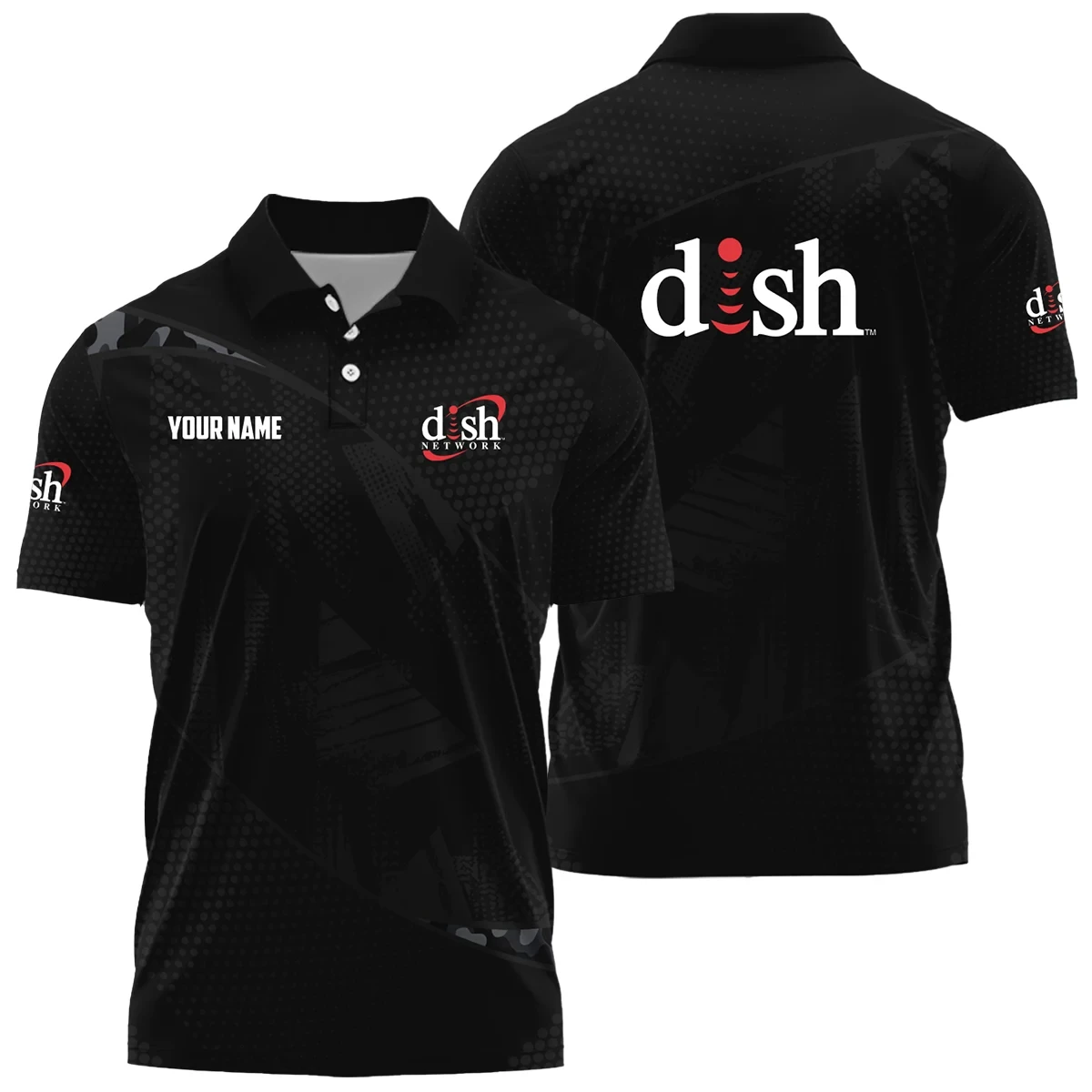 Dish Network Exclusive Logo Polo Shirt TOTTPLTS101212DNZ - Dish Network Polo Shirt