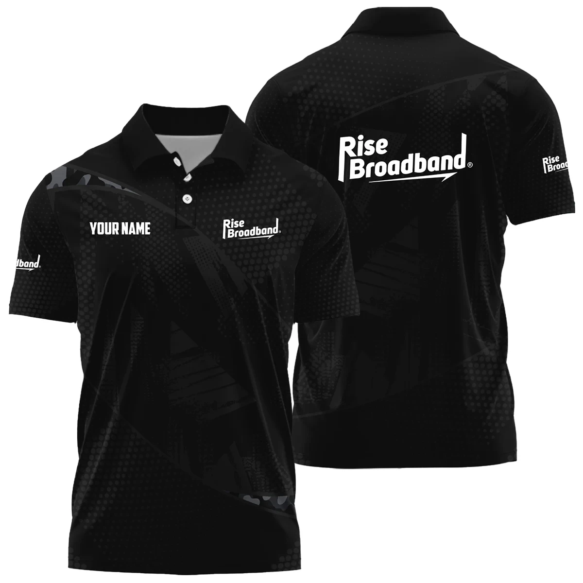 Rise Broadband Exclusive Logo Polo Shirt TOTTPLTS101212RBZ - Rise Broadband Polo Shirt