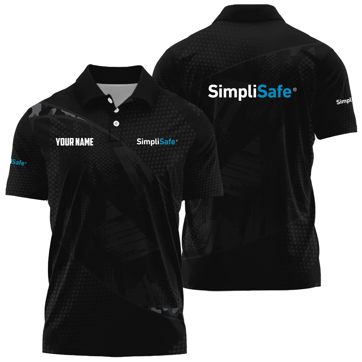 SimpliSafe Exclusive Logo Polo Shirt TOTTPLTS101212SSZ - SimpliSafe Polo Shirt