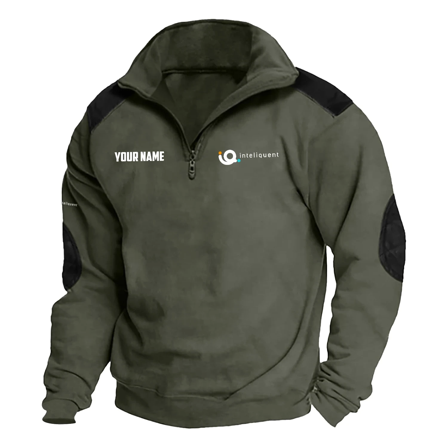 Inteliquent Exclusive Logo Tactical Quarter-Zip Sweatshirt TOTTSCS1012ITZ - Inteliquent Sweatshirt