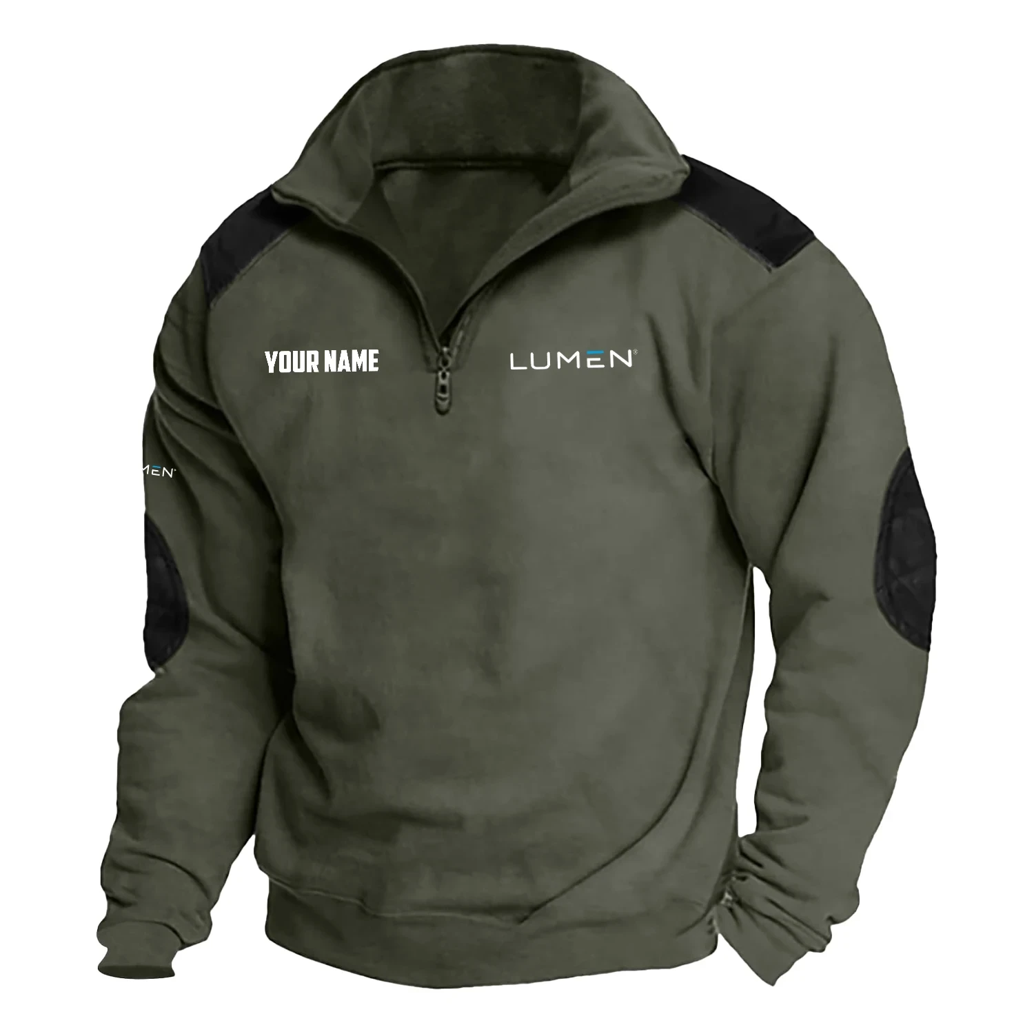 Lumen Exclusive Logo Tactical Quarter-Zip Sweatshirt TOTTSCS1012LMZ - Lumen Sweatshirt