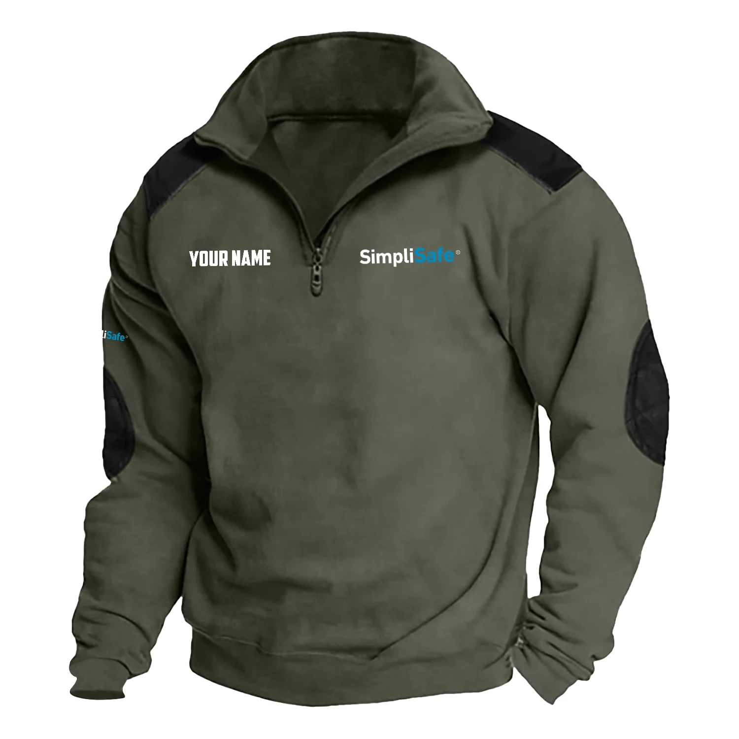 SimpliSafe Exclusive Logo Tactical Quarter-Zip Sweatshirt TOTTSCS1012SSZ - SimpliSafe Sweatshirt