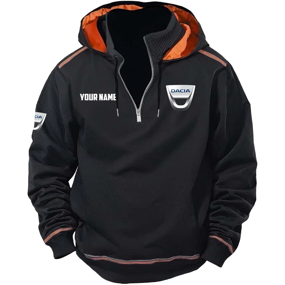 Dacia Exclusive Logo Tactical Hooded Sweatshirt OUFACBHS0819DACZ - Dacia Sweatshirt