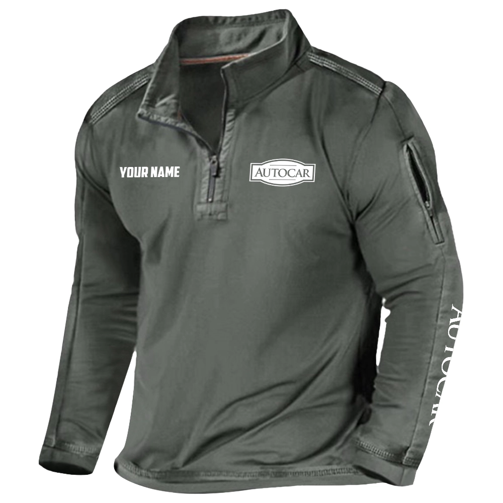Autocar Exclusive Logo Tactical Outdoor Sweatshirt OUFAH1300819AOZ - Autocar Sweatshirt
