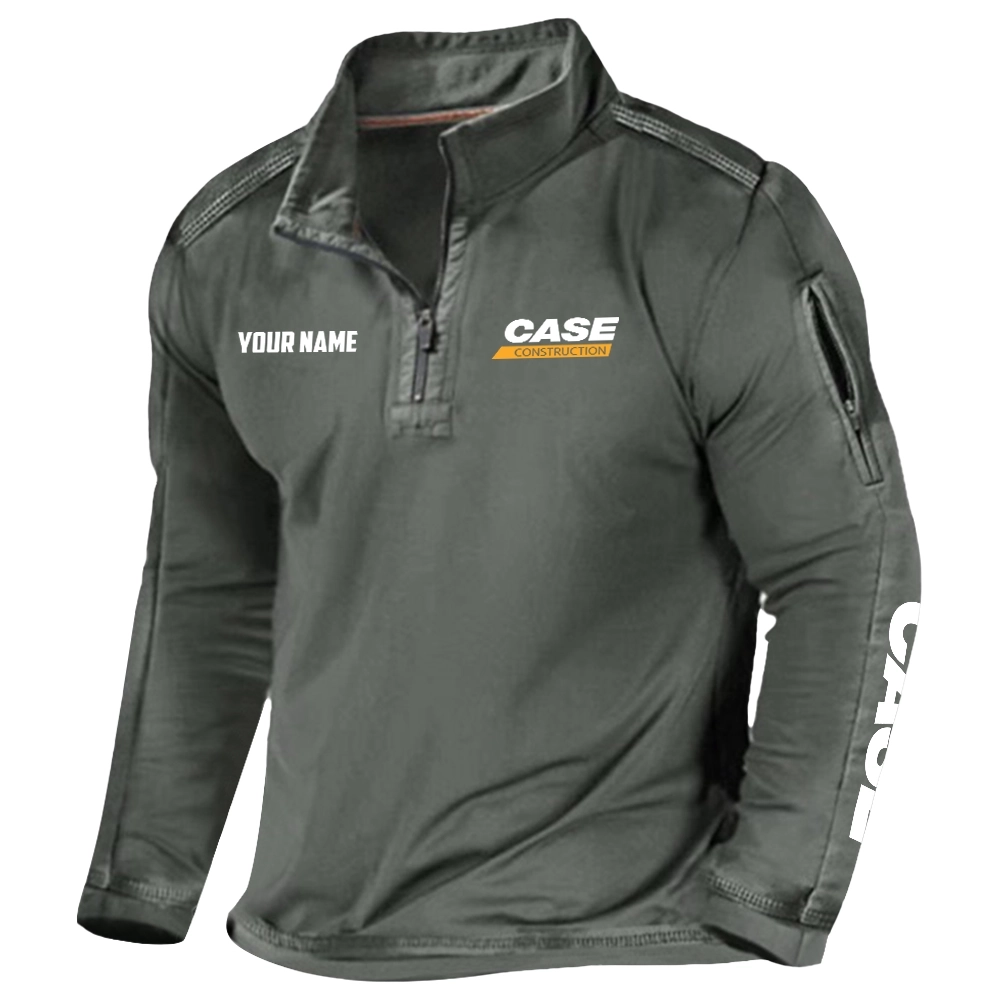 Case Construction Exclusive Logo Tactical Outdoor Sweatshirt OUFAH1300819CCZ - Case Construction Sweatshirt