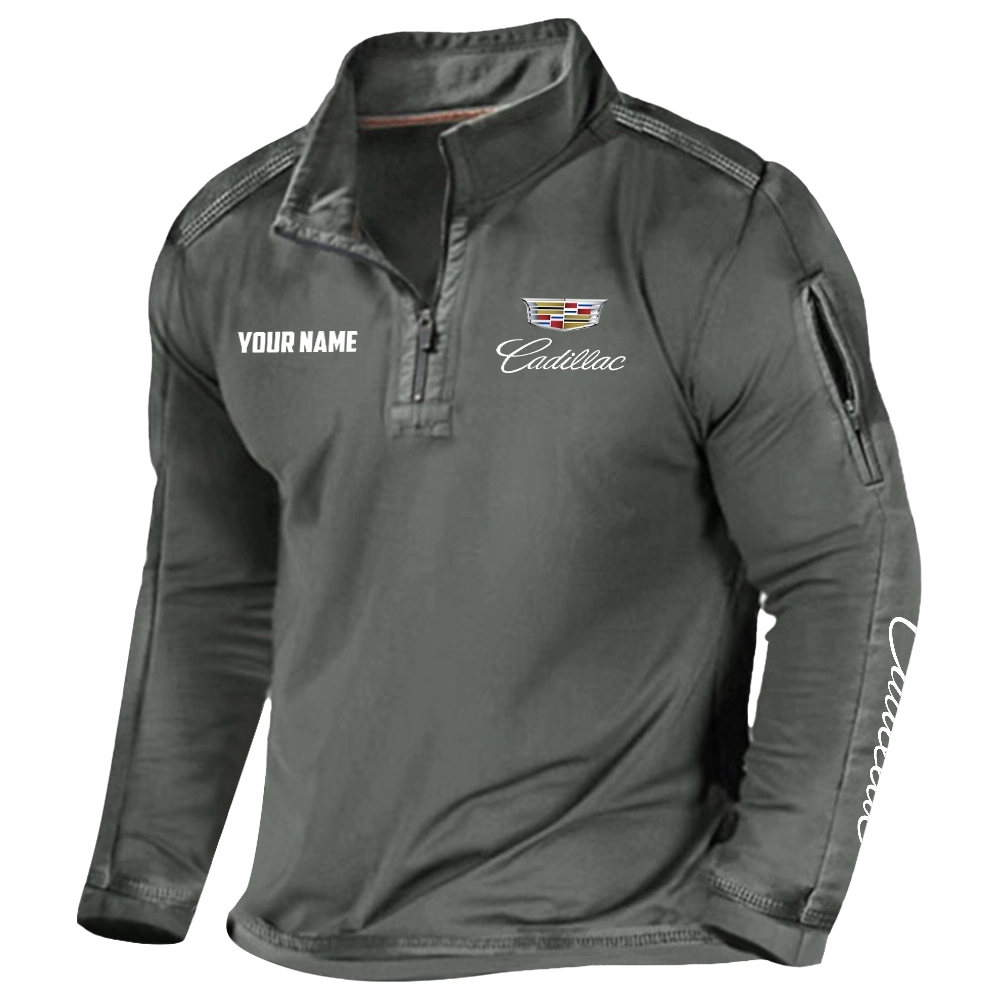 Cadillac Exclusive Logo Tactical Outdoor Sweatshirt OUFAH1300819CDZ - Cadillac Sweatshirt