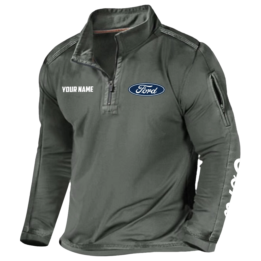 Ford Exclusive Logo Tactical Outdoor Sweatshirt OUFAH1300819F1Z - Ford Sweatshirt