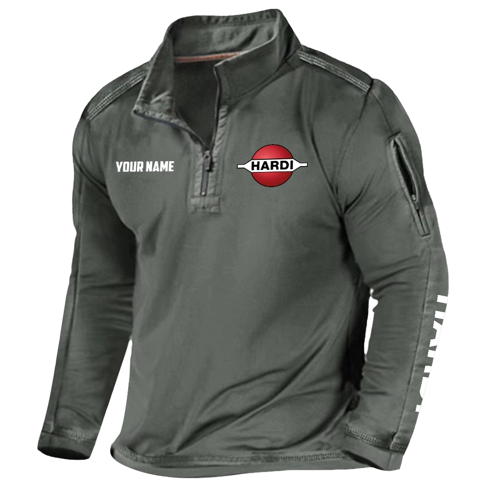 Hardi Exclusive Logo Tactical Outdoor Sweatshirt OUFAH1300819HAZ - Hardi Sweatshirt