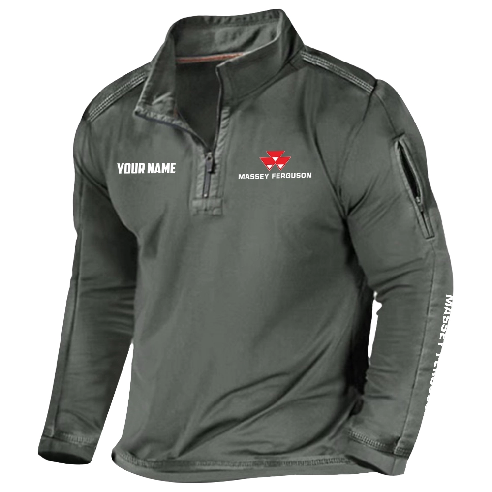 Massey Ferguson Exclusive Logo Tactical Outdoor Sweatshirt OUFAH1300819MFZ - Massey Ferguson Sweatshirt