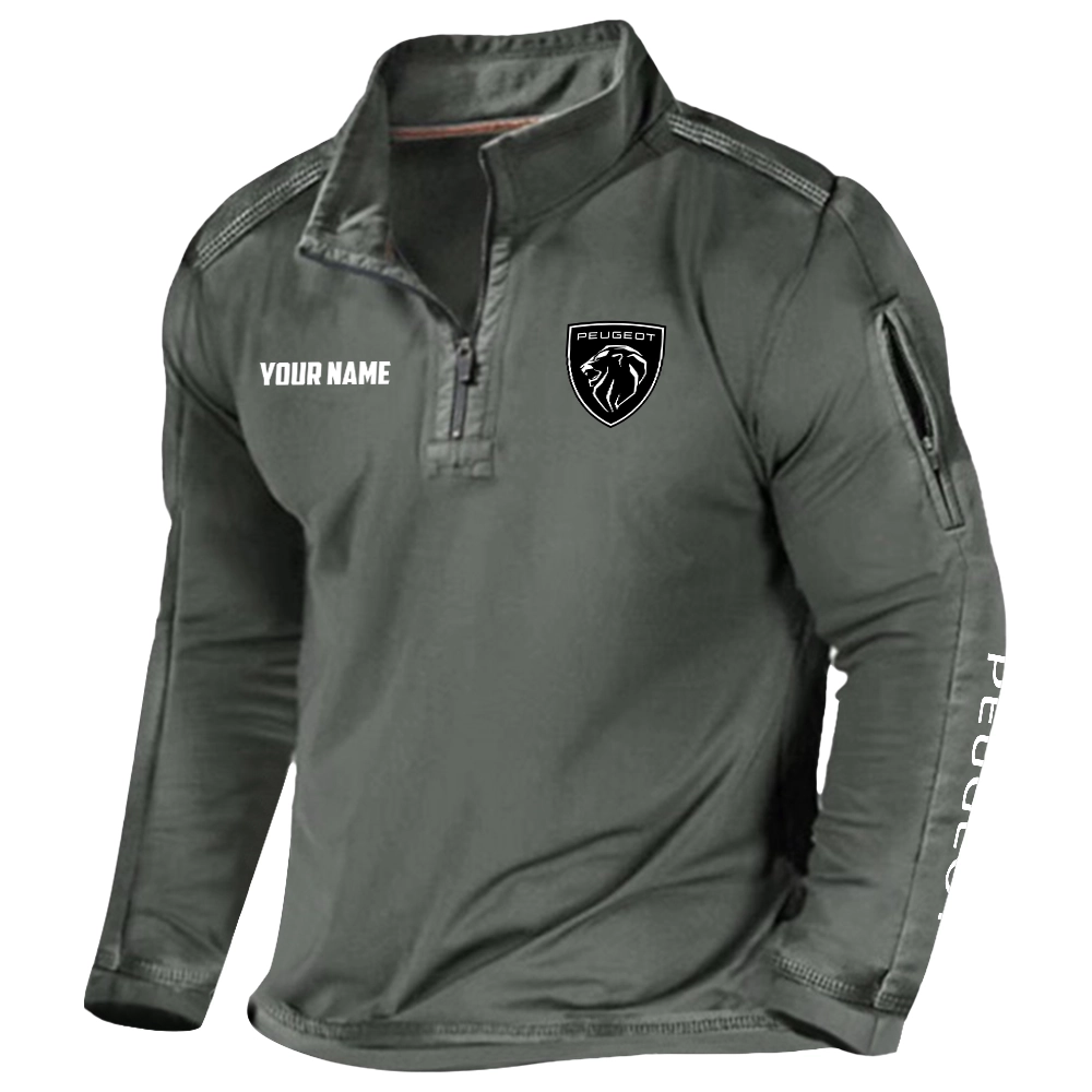 Peugeot Exclusive Logo Tactical Outdoor Sweatshirt OUFAH1300819PGTZ - Peugeot Sweatshirt