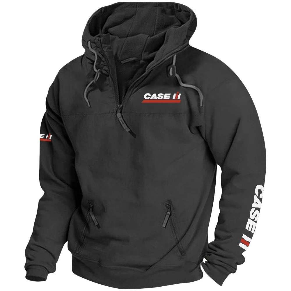 Case IH Exclusive Logo Tactical Quarterzip Hoodie OUFAH1880819CIZ - Case IH Hoodie