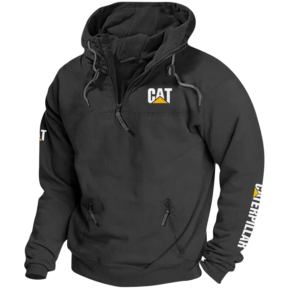 Caterpillar Exclusive Logo Tactical Quarterzip Hoodie OUFAH1880819CTZ - Caterpillar Hoodie