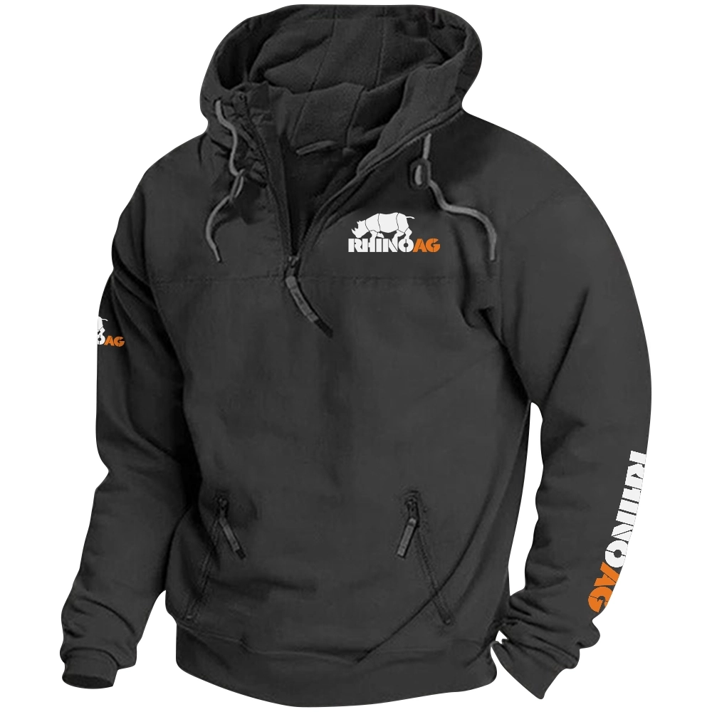 RhinoAg Exclusive Logo Tactical Quarterzip Hoodie OUFAH1880819RAZ - RhinoAg Hoodie
