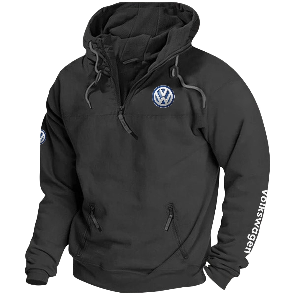 Volkswagen Exclusive Logo Tactical Quarterzip Hoodie OUFAH1880819VWZ - Volkswagen Hoodie
