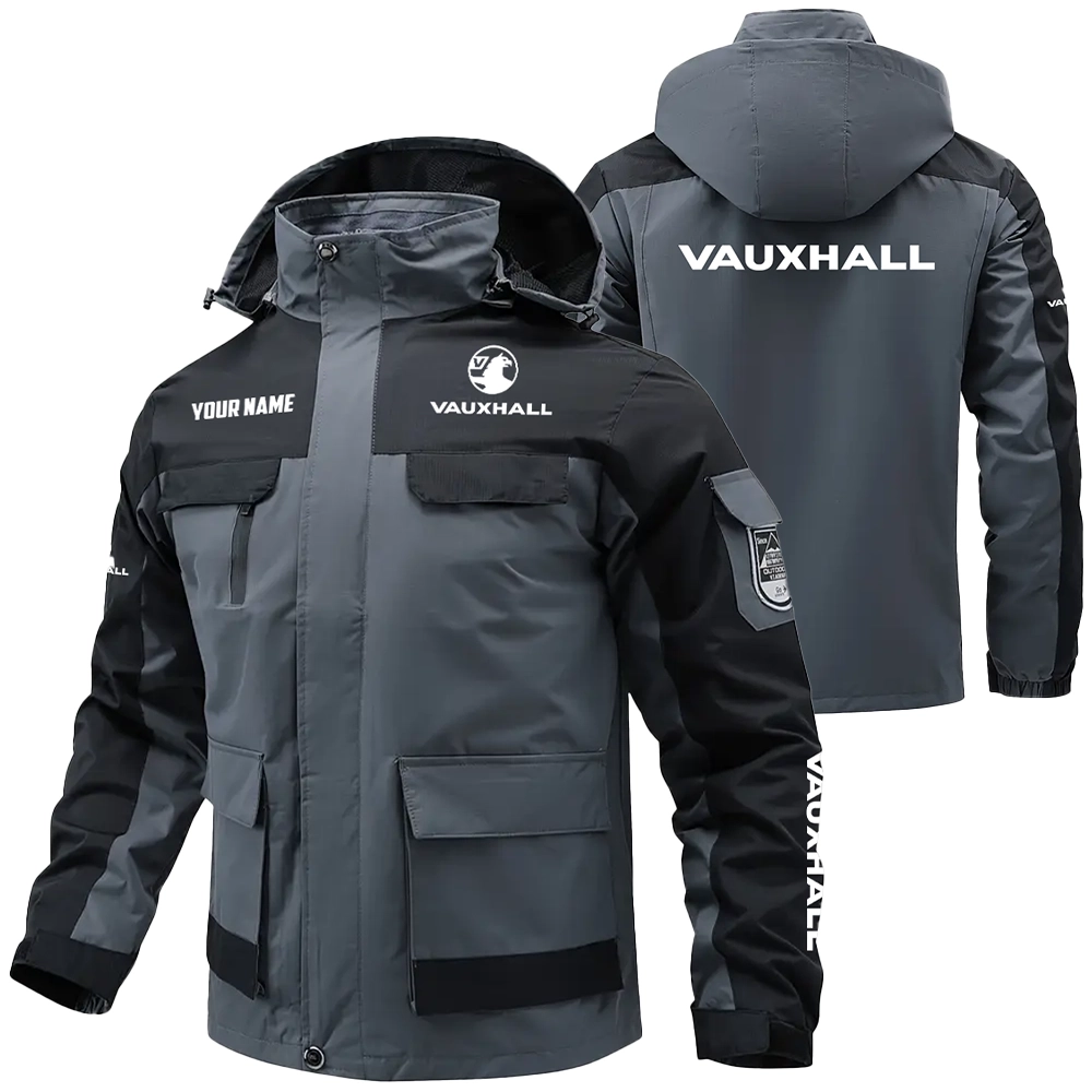 Vauxhall Exclusive Logo Water Resistant Outdoor Jacket Detachable Hood OUFAV203A0819VXZ - Vauxhall Jacket