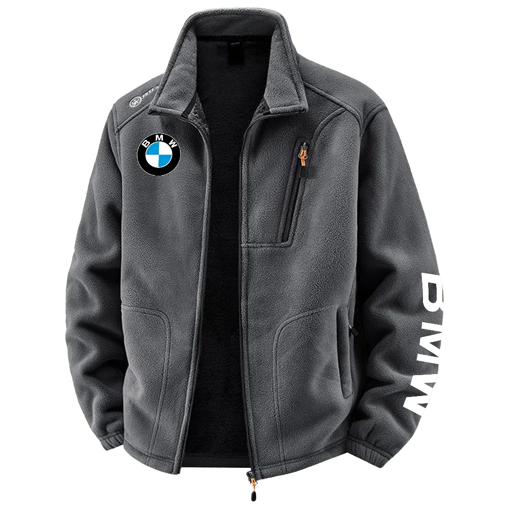 BMW Exclusive Logo Plush Fleece JacketOUFAV2090819BMWZ - BMW Jacket