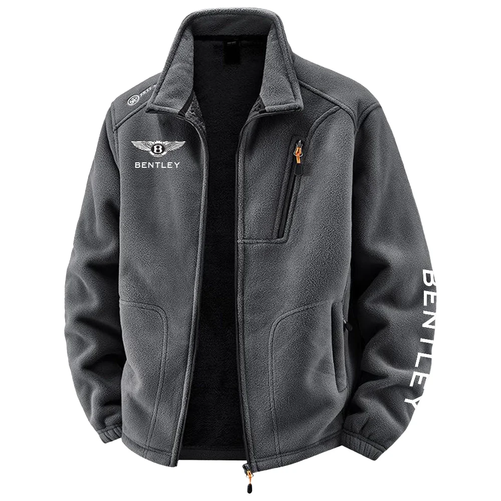 Bentley Exclusive Logo Plush Fleece JacketOUFAV2090819BYZ - Bentley Jacket