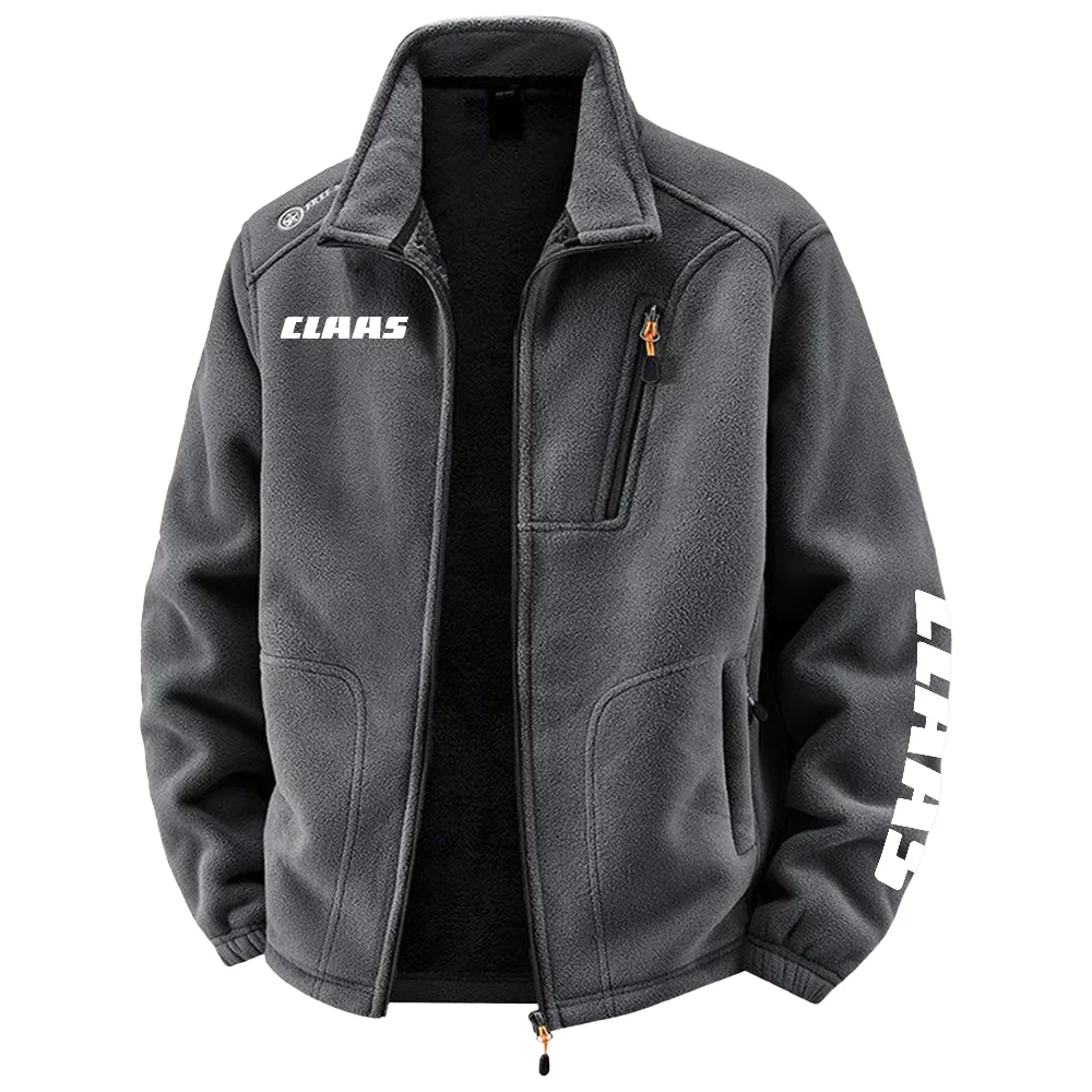 Claas Exclusive Logo Plush Fleece Jacket OUFAV2090819CLZ - Claas Jacket