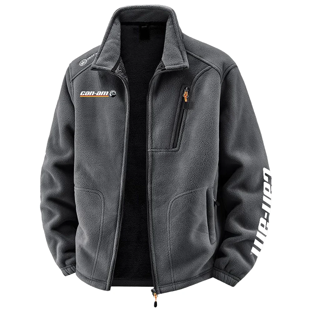 Can-Am Exclusive Logo Plush Fleece JacketOUFAV2090819CMZ - Can-Am Jacket
