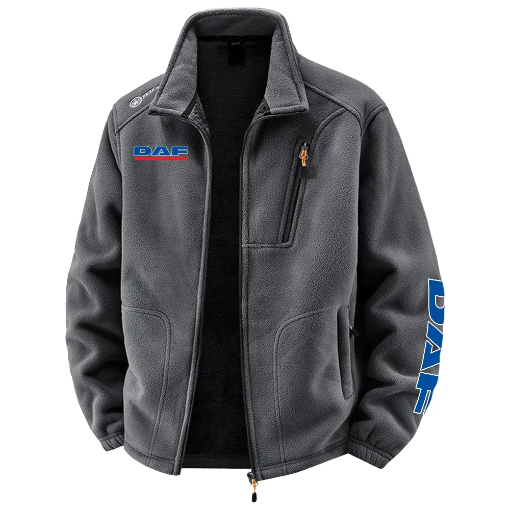 DAF Trucks Exclusive Logo Plush Fleece JacketOUFAV2090819DAZ - DAF Trucks Jacket
