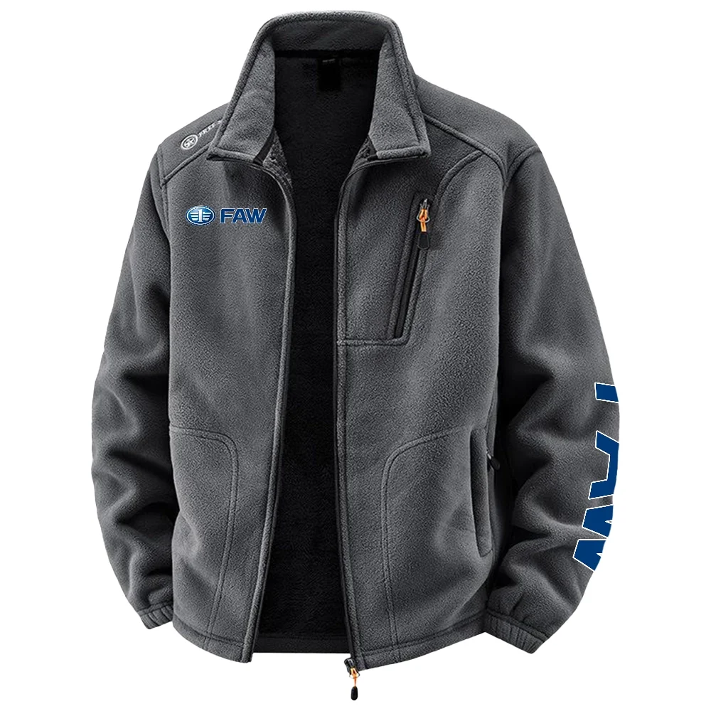FAW Exclusive Logo Plush Fleece JacketOUFAV2090819FAZ - FAW Jacket