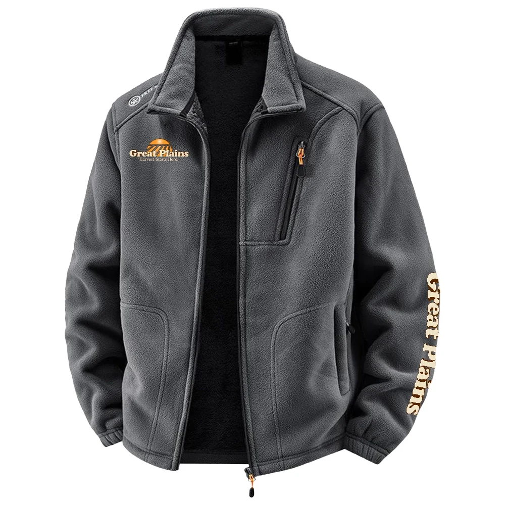 Great Plains Exclusive Logo Plush Fleece Jacket OUFAV2090819GPZ - Great Plains Jacket