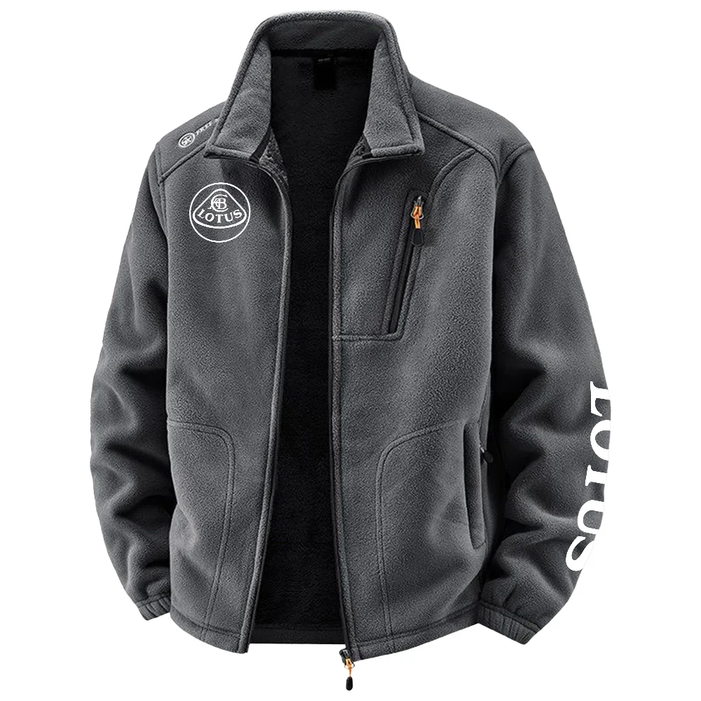 Lotus Exclusive Logo Plush Fleece JacketOUFAV2090819LTZ - Lotus Jacket