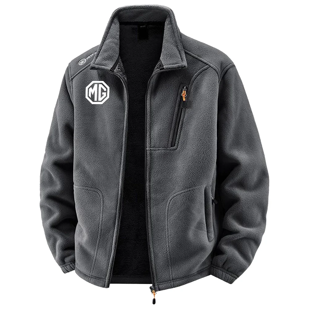 MG Cars Exclusive Logo Plush Fleece JacketOUFAV2090819MGZ - MG Cars Jacket