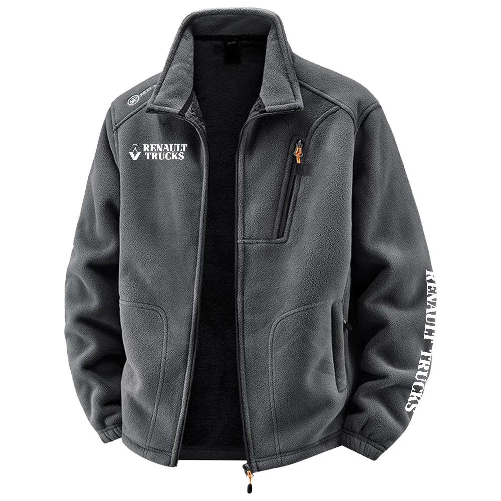 Renault Trucks Exclusive Logo Plush Fleece JacketOUFAV2090819RTZ - Renault Trucks Jacket