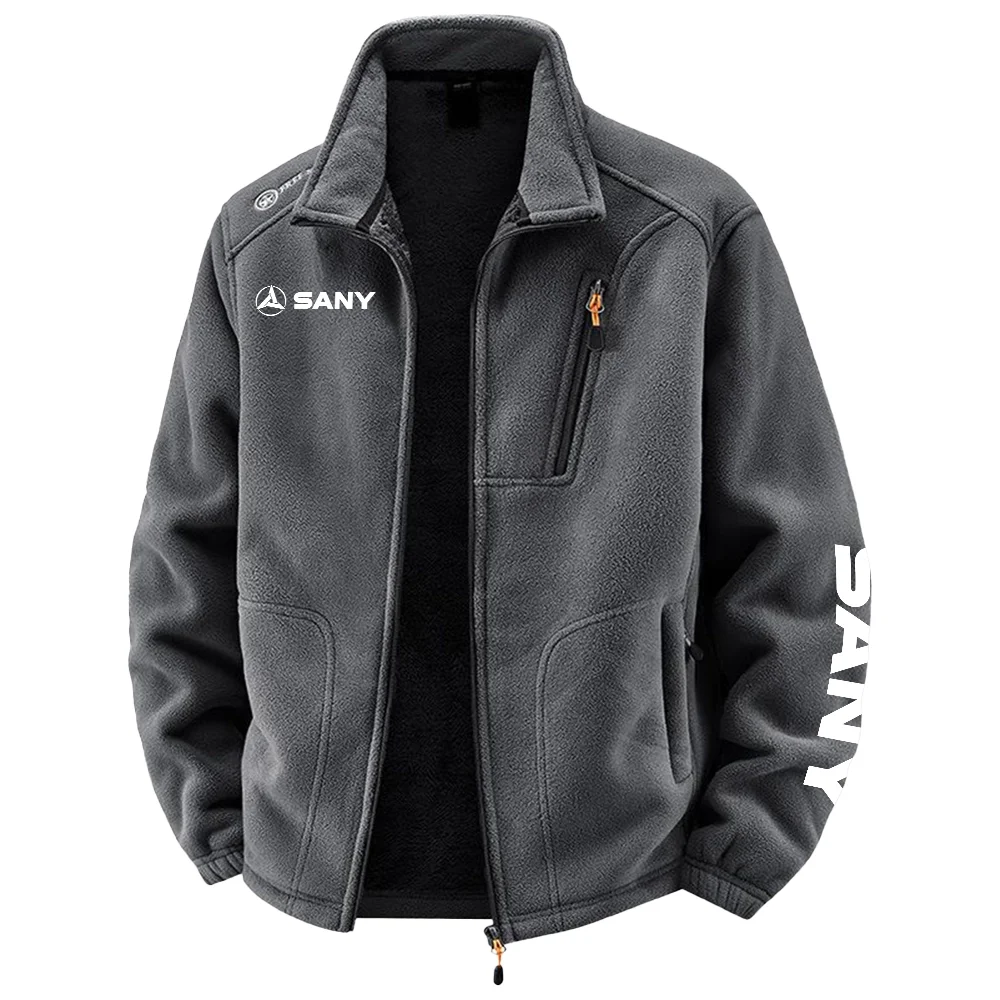 Sany Exclusive Logo Plush Fleece Jacket OUFAV2090819SNZ - Sany Jacket