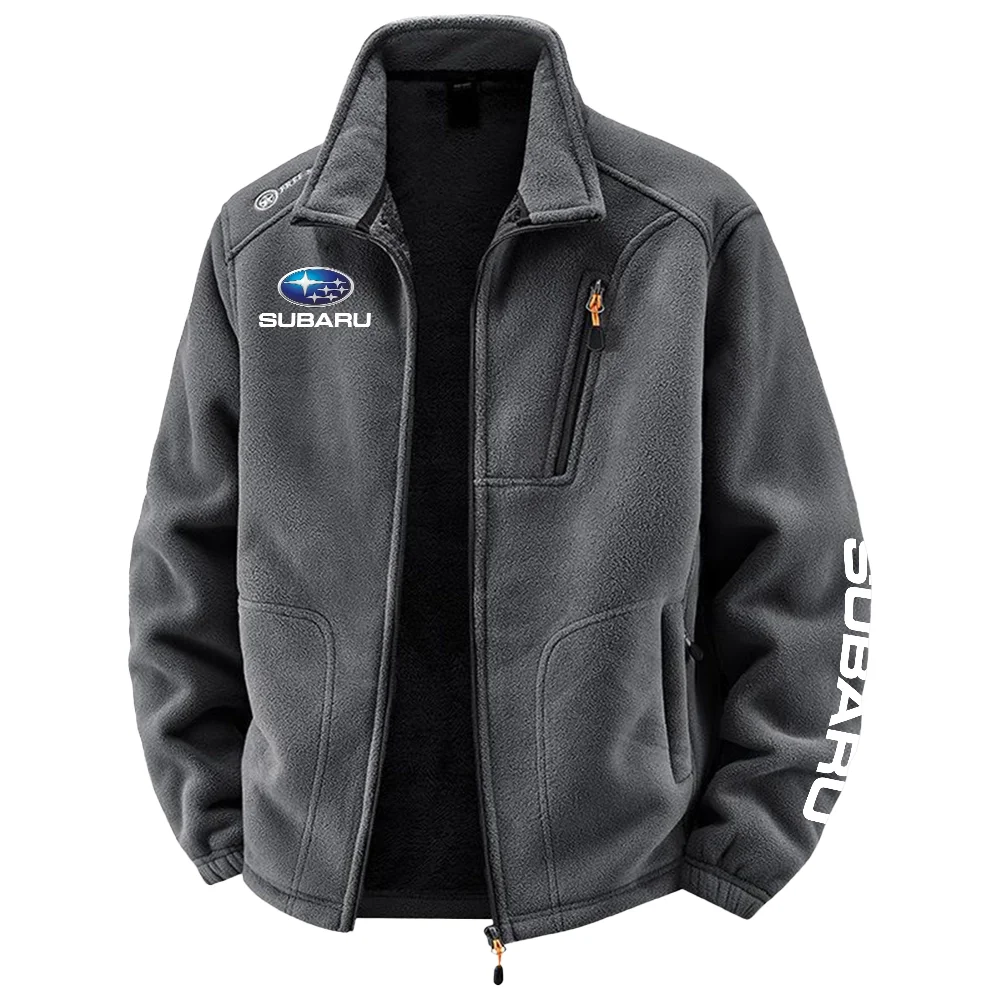 Subaru Exclusive Logo Plush Fleece JacketOUFAV2090819SUZ - Subaru Jacket