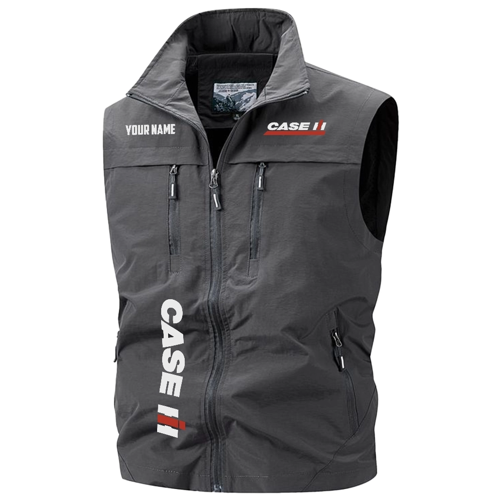 Case IH Exclusive Logo Multi-Pocket Sleeveless Vest OUFAV2100819CIZ - Case IH Vest