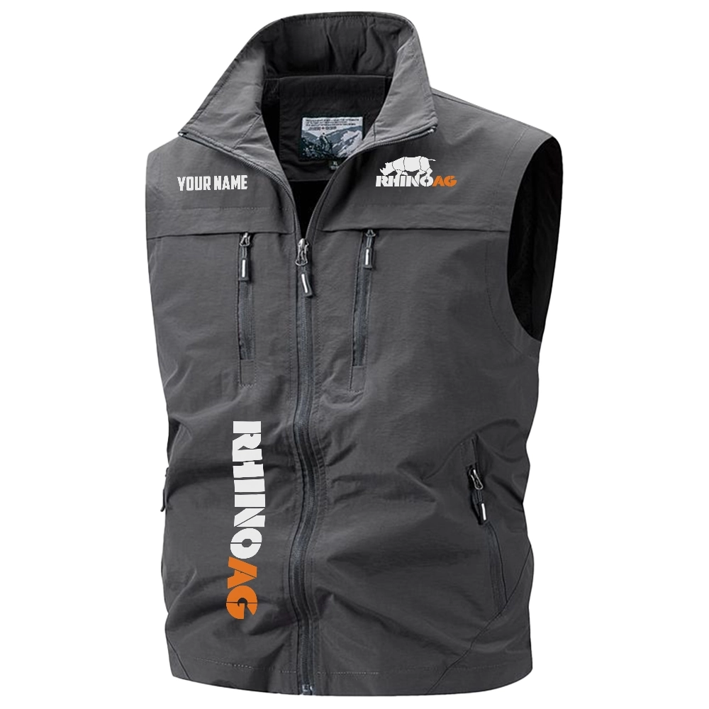 RhinoAg Exclusive Logo Multi-Pocket Sleeveless Vest OUFAV2100819RAZ - RhinoAg Vest