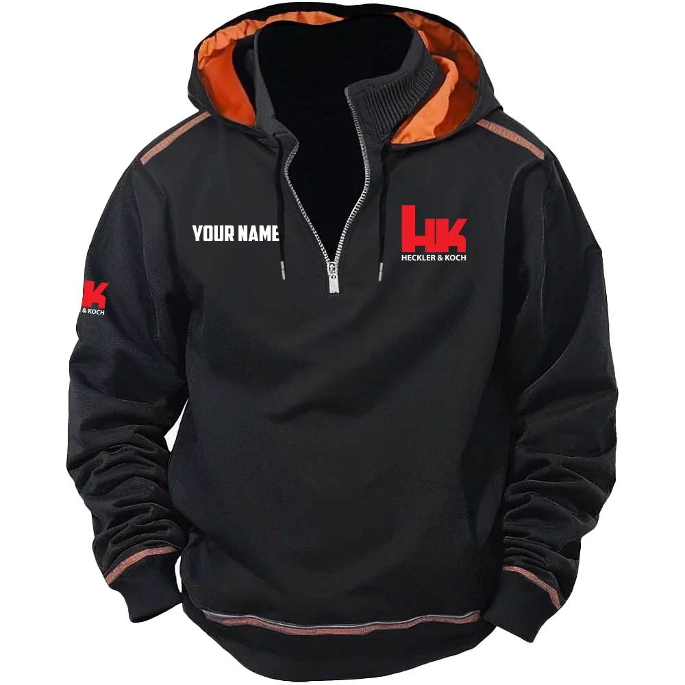 Heckler & Koch Exclusive Logo Tactical Hooded Sweatshirt OUHUCBHS0815HKZ - Heckler & Koch Sweatshirt