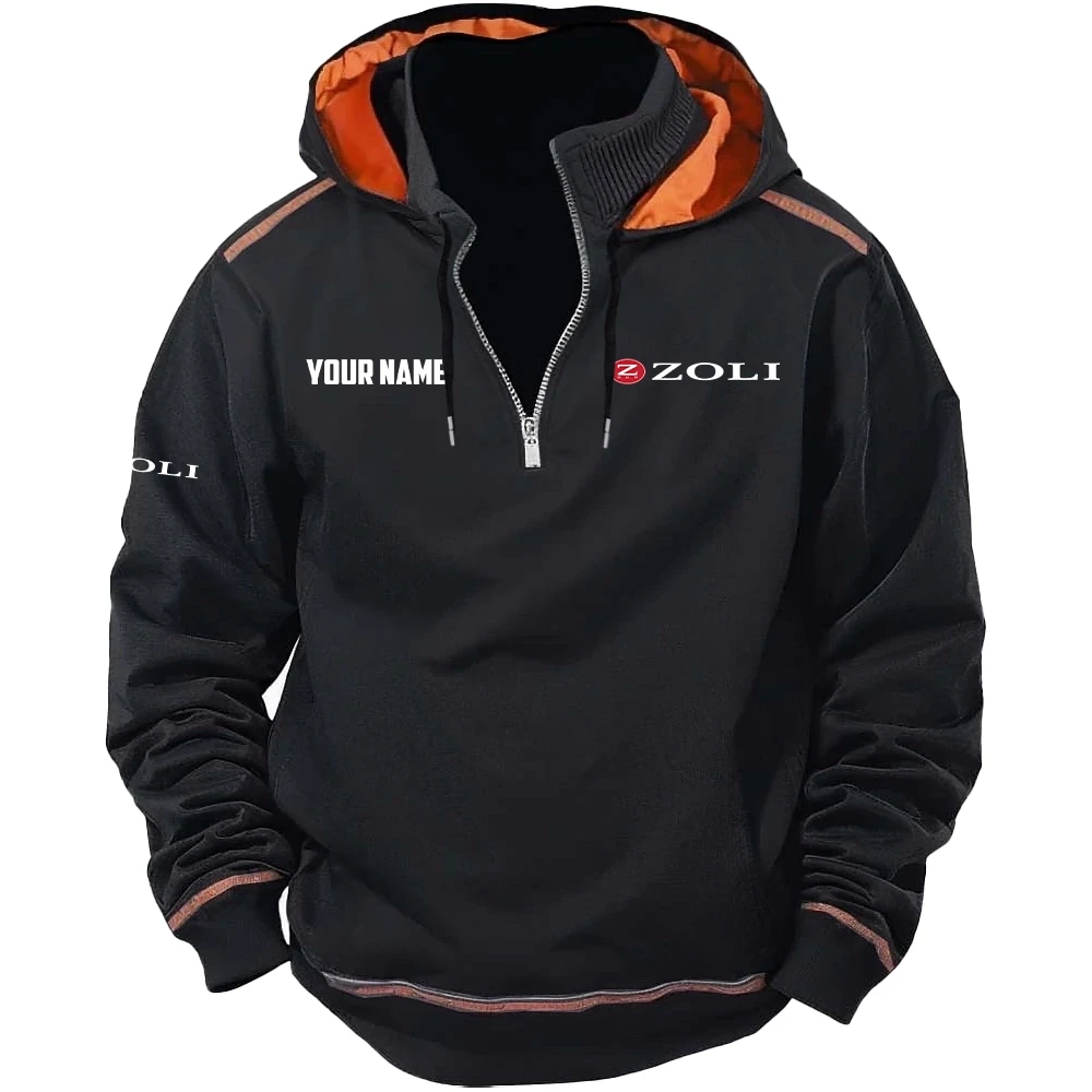Zoli Exclusive Logo Tactical Hooded Sweatshirt OUHUCBHS0815ZLZ - Zoli Sweatshirt