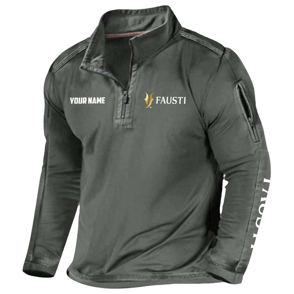 Fausti Exclusive Logo Tactical Outdoor Sweatshirt OUHUH1300815FSZ - Fausti Sweatshirt