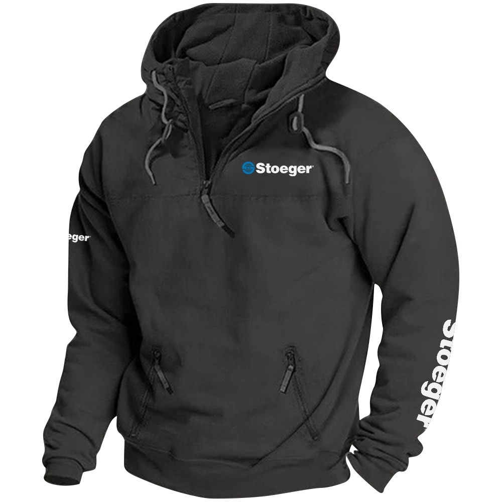 Stoeger Exclusive Logo Tactical Quarterzip Hoodie OUHUH1880815SGZ - Stoeger Hoodie