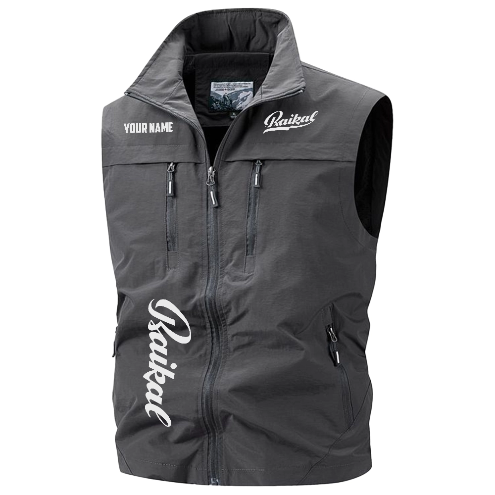 Baikal Exclusive Logo Multi-Pocket Sleeveless Vest OUHUV2100815BIZ - Baikal Vest