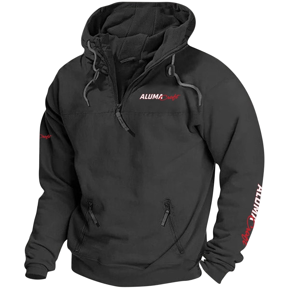 Alumacraft Exclusive Logo Tactical Quarterzip Hoodie TTFSH1880819ACZ - Alumacraft Hoodie