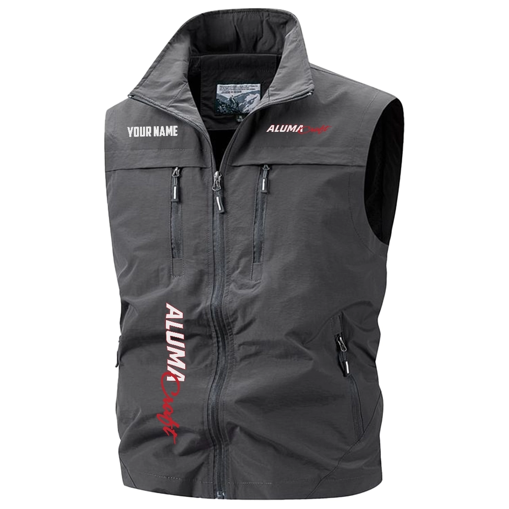 Alumacraft Exclusive Logo Multi-Pocket Sleeveless Vest TTFSV2100819ACZ - Alumacraft Vest