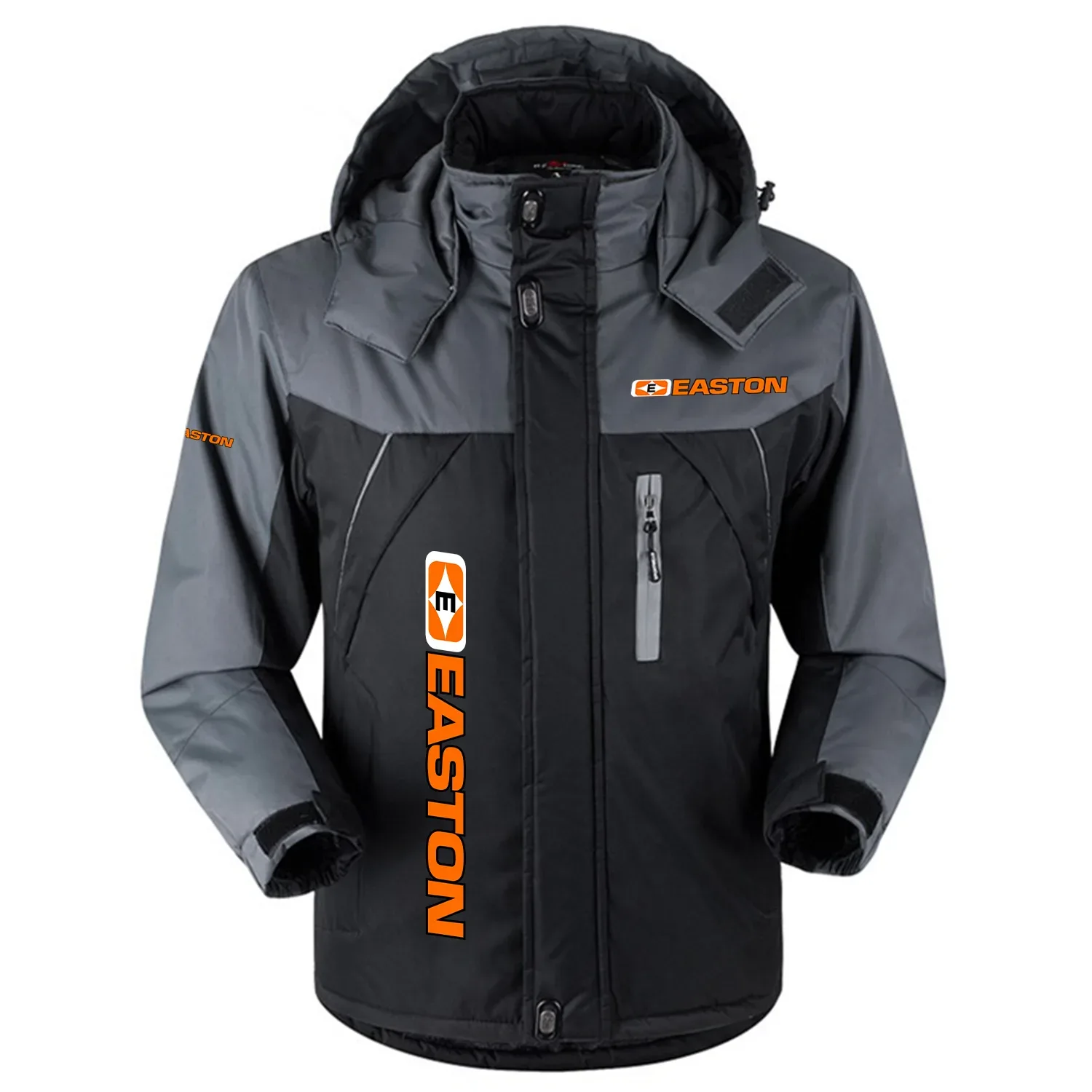 Easton Archery Exclusive Logo Outdoor Charging Suit Slim Fit Plush Waterproof Windproof Jacket Detachable Hood OUHUPCS0815ETZ - Easton Archery Jacket