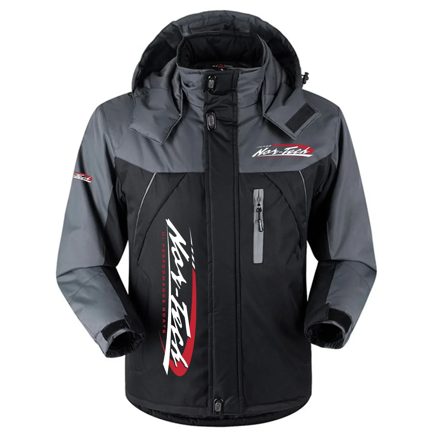 Nor-Tech Exclusive Logo Outdoor Charging Suit Slim Fit Plush Waterproof Windproof Jacket Detachable Hood TTPDPCS2409NOZ - Nor-Tech Jacket