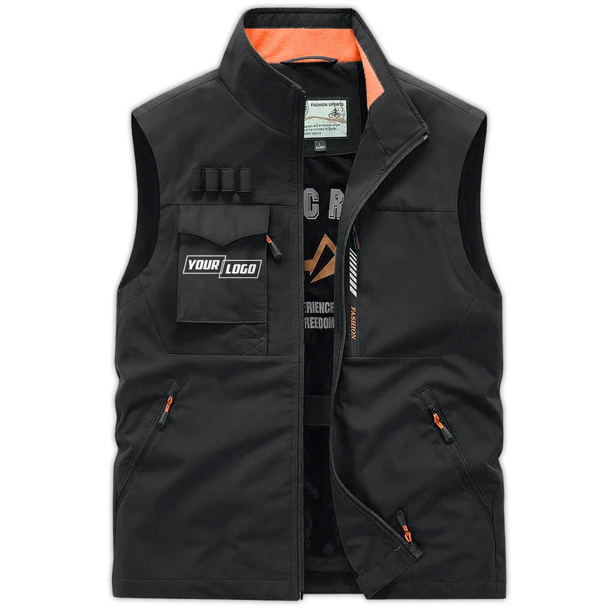 Customizable Outdoor Sleeveless Vest OUFAOSVCC